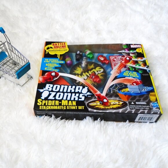 Spider-Man Bonka Zonks Stackrobatic Stunt Set Series 1 - Picture 5 of 8